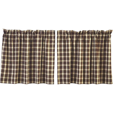 Rory Tier Curtain Set of 2 L24xW36 - The Fox Decor